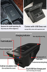 Wireless Phone Charging Plate for Volvo XC90 S90