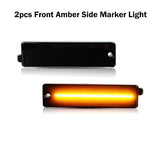 LED Side Marker Front & Rear Amber/Red for Pontiac Firebird Trans Am 1998-2002