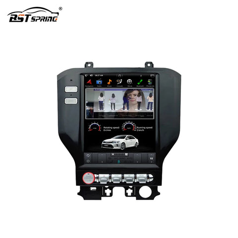 12.1" Android GPS Head Unit for Ford Mustang 2013-2018 Android Head Unit Bosstar 9.7" 128G 4 g