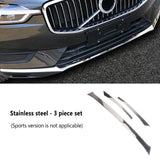 Stainless Front Bumper Trim for Volvo XC60 2018-2020