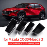 Smabee Car Side Door Storage Box for Mazda 3 4th/Mazda CX-30 2019-2024 Car Interior Accessory | Door Organizer | Door Storage