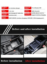 15W Wireless Phone Charger Holder for Honda CR-V 2017-2021 Car Interior Accessory LINGLUYANG