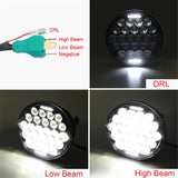 5.75 Inch Led Headlight For Motorcycle 5 3/4 Auxiliary Led Lights For Harley Sportster Iron 883 Dyna Street Bob FXDB Motor Pa
