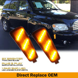 LED Side Marker Lights Kit for Chevrolet HHR 2006-2011