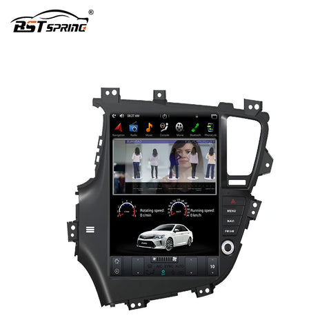 Vertical Android Head Unit 10.4" for KIA Optima 2011 Android Head Unit Bosstar 10.4" 4 G 64G