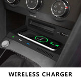 Wireless Charger Fast Charging For VW Tiguan Allspace Car Interior Accessory LINGLUYANG