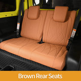 Jimny JB64 JB74 Waterproof Leather Seat Covers Set
