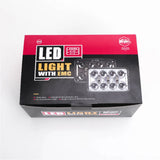 4X6Inch Motorcycle LED Headlight With Drl High Low Beam Headlight Assembly | Motorcycle Accessories ANGLELITE