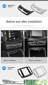 Carbon Fiber Trim Frame for Volvo XC40 18-25 Car Interior Accessory LINGLUYANG