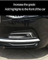 Stainless Steel Fog Light Trim for Volvo S90 2021 Car Interior Accessory LINGLUYANG