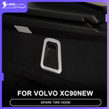 XC90 Trunk Hook Decorative Stickers for Volvo Car Interior Accessory LINGLUYANG