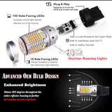 Switchback LED Turn Signal Bulbs for Toyota Camry 2018 LED Ambient Light iJDM
