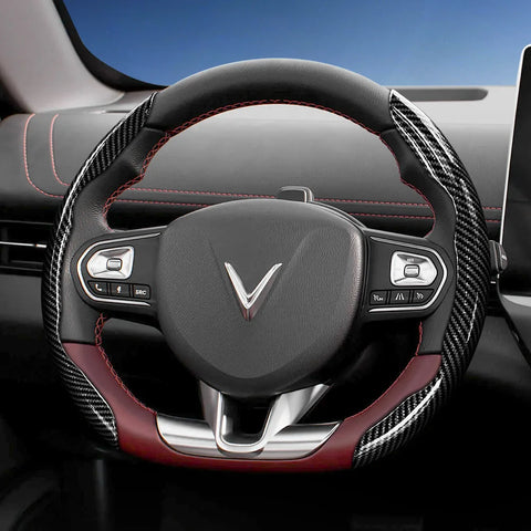 Steering Wheel Cover for Vinfast VF3 VF5 VF6 VF7 Car Interior Accessory Hocasen