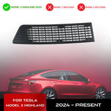 For 2024 Tesla New Model 3 Highland Air Flow Vent Cover Trim Anti-Blocking Prevention Intake Cover Accessories Exterior Trim
