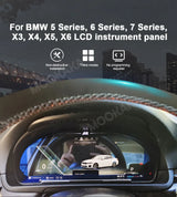 Digital LCD Instrument Cluster Dashboard for BMW 7 Series 2009-2015 Car Interior Accessory Aotsr