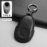 Car Remote Key Case Cover For NETA S L X Nezh V NETA AYA For NETA GT Car Key Bag Cover PU Protector Keychain Holder Accessories