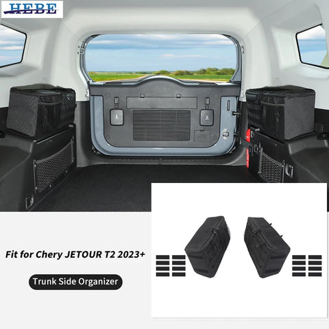 Oxford Trunk Organizer for Chery Traveler T2 2023 Car Interior Accessory HEBE