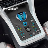 For BYD Sealion 5 DM-i 2025 2026 Car Central Control Button All-inclusive Silicone Pad Scratch-proof Car Interior Accessory M