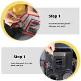 Interior Carbon Fiber Trim Kit for Ford Bronco 2021 Car Interior Accessory HEBE