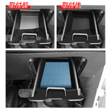 Suzuki SOLIO 2015-2020 Car Center Storage Box ID Card Bank Card Tray Silicone Organizers Tidying Interior Accessories Car Int
