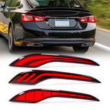 LED Rear Reflector Lights for Chevy Malibu XL 2019-2023 LED Ambient Light MAGIC COLORM