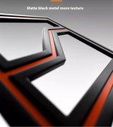 For ZEEKR 001/X/007/7X Zeekr001 Car Badge Modification Blackened Tail Logo Sporty Modified Letters Car Interior Accessory OEM