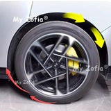 For Xpeng P7+ 2026 2027 Car Mud Guard Front Rear Fender Wheel Antifreeze Mudflaps Flares Splash Anti-splash Accessories Mud G