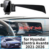 Wireless Charging Clip-On Phone Mount for Hyundai Elantra 2021 Car Phone Holder OEM