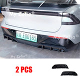 For Xpeng P7+ 2026 2027 Car Rear Spoiler Cover Modified Rear Lip Air Blade Diffuser Trim Frame Exterior Modification Accessor