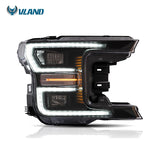 LED Dual Beam Projector Headlights for Ford F-150 2018-2020