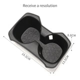 Toyota RAV4 2019 - 2022 Anti-Slip Shock-Absorbing Cup Holder Central Console Armrest Storage Box TPE Accessories Car Interior
