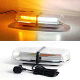 72W Magnetic Amber LED Strobe Beacon Light 12-24V Truck