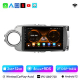 9-Inch AI Voice Android Radio for Toyota Yaris 2012–2017