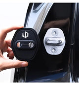 For Leapmotor B10 B01 C10 C01 C11 C16 T03 Car Silicone Door Lock Cover Anti Vibration Buffer Pad PROTECTIVE ACCESSORIES