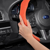 Steering Wheel Cover Suede for Subaru Outback Forester Car Interior Accessory Hocasen
