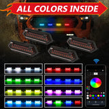 APP Control RGB Grille Light for Toyota Tacoma 2025 LED Ambient Light MAGIC COLORM