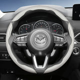 Mazda Carbon Fiber Steering Wheel Cover with Quick Release