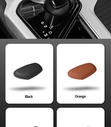 Original Leather Center Gear Shift Knob Cover Lever Shifter Boot Car Accessories For Geely Tugella/ Binyue / Preface / Borui GE