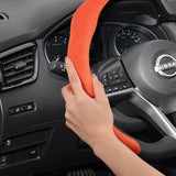 Premium Suede Snap-On Cover for Nissan Qashqai Car Interior Accessory Hocasen