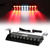 Universal 9 LED Strobe Warning Light Dashboard