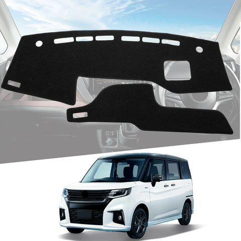 Custom Fit Plush Dashboard Cover for Suzuki Solio 2021–2023 Dashboard Mat CATUSIKI