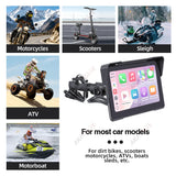 7Inch DVR Dashcam GPS with Wireless CarPlay Auto