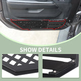 Netted Front Door Storage Box for Jeep Wrangler JL Car Interior Accessory HEBE