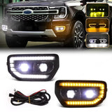LED DRL Turn Signal for Ford Ranger 2022-2024 Car Interior Accessory OEM For Tremor 23 24
