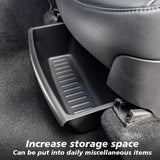 For Tesla New Model Y 2025 Launch Juniper Under Seat Storage Box Drawder With Lids ABS Material Interior Accessories