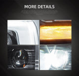 Vland LED Matrix Headlights for Ford F-150 2021-2024
