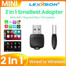 Mini 2-in-1 Wireless CarPlay and Android Auto Box Adapter