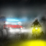 Universal Car Truck Motorcycle ATV Scooter LED Headlight Off Road Work Light Aluminum Alloy Driving Headlamp Auxiliary Spotli