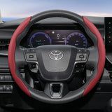Toyota Breathable Leather Quick Release Steering Cover