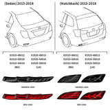Rear Bumper LED Lights for Toyota Corolla 2007-2018 Car Interior Accessory MAGIC COLORM